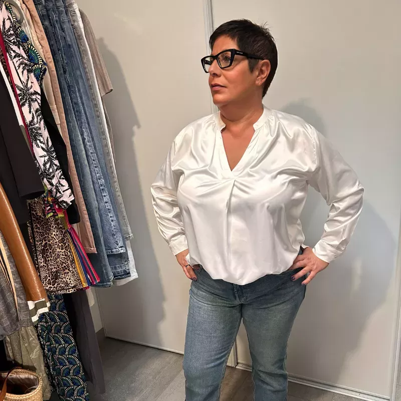 Chemisier en voilage Chemisier en voilage