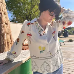 Chemisier imprimé