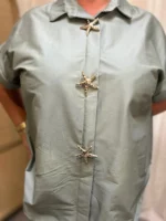 Chemise Orea kaki-4