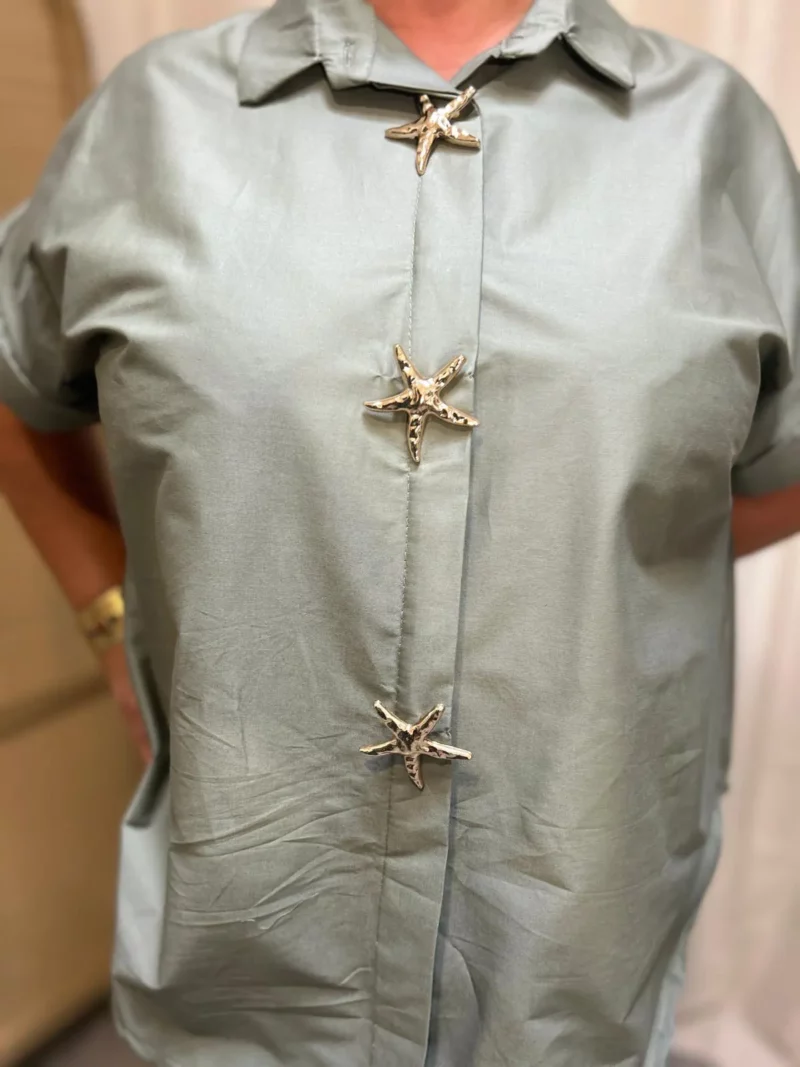 Chemise Orea kaki-4