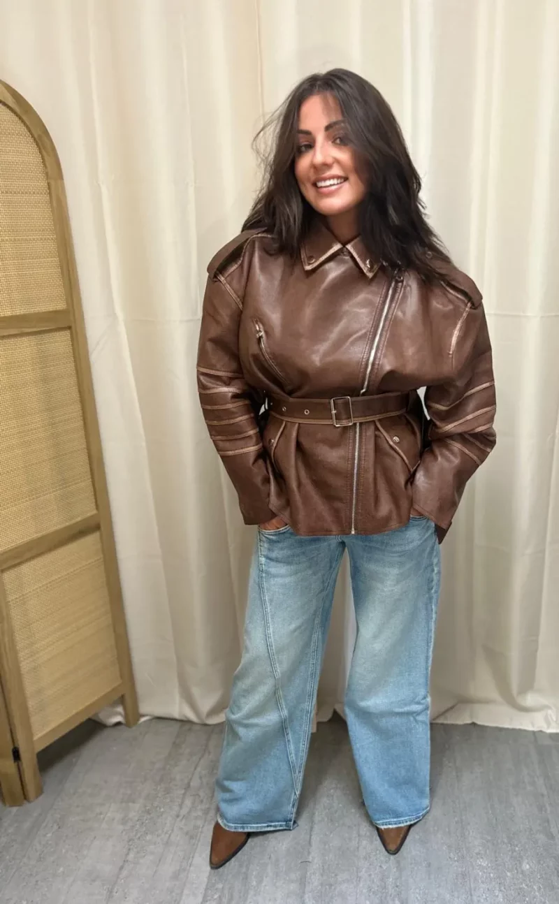 Veste Arizona brun-2