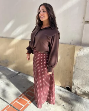 Chemise Irina chocolat