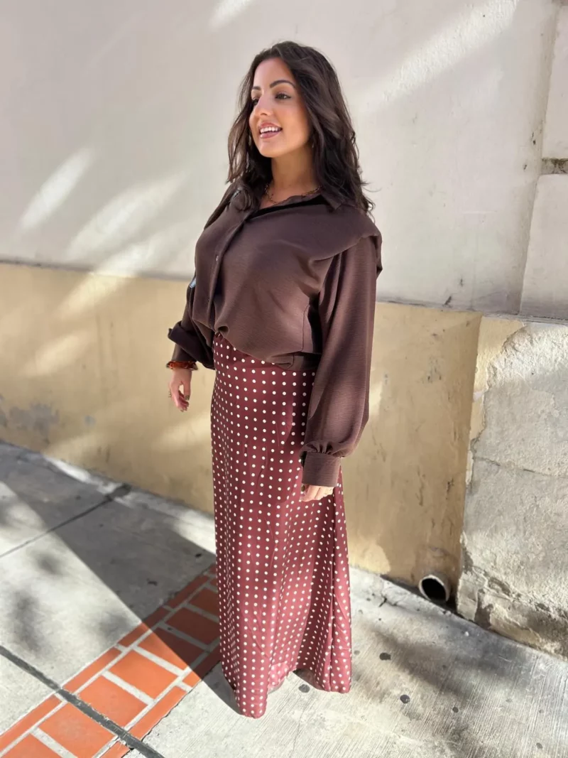 Chemise Irina chocolat