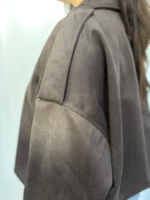 Veste Moka Brun foncé 4