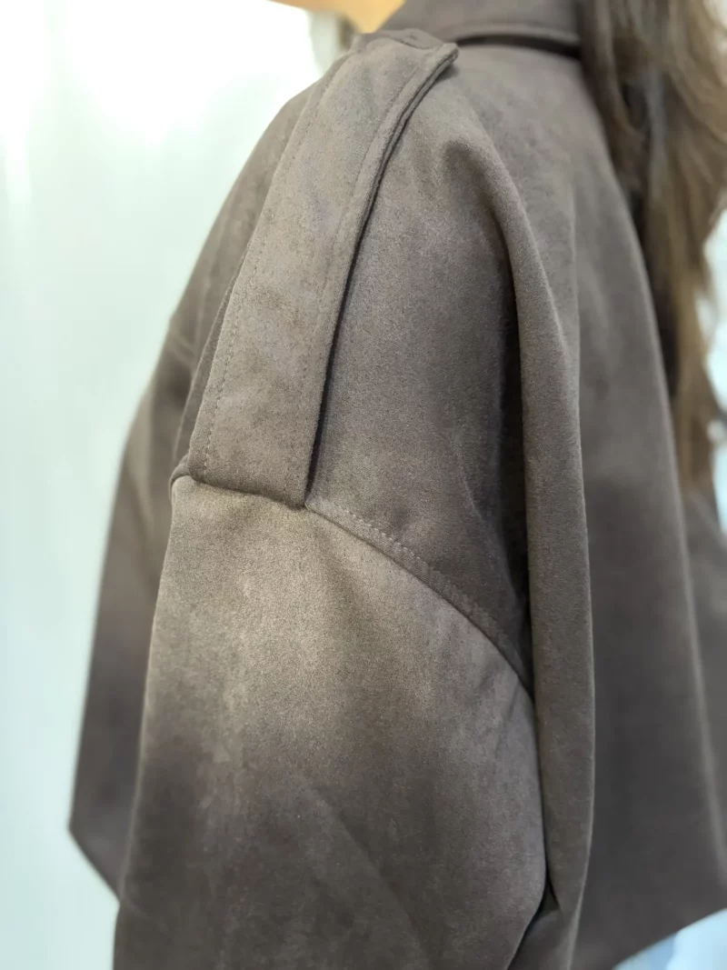 Veste Moka Brun foncé 4