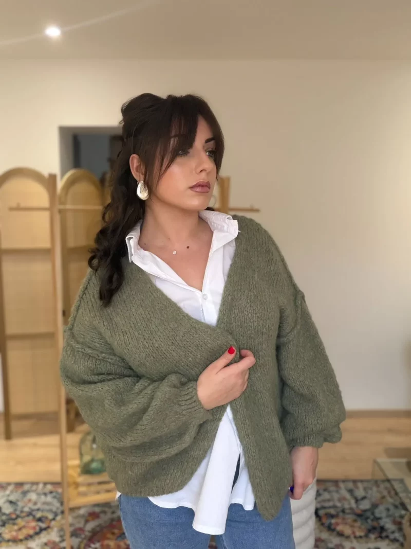 Gilet-Elia-Olive-1 featured