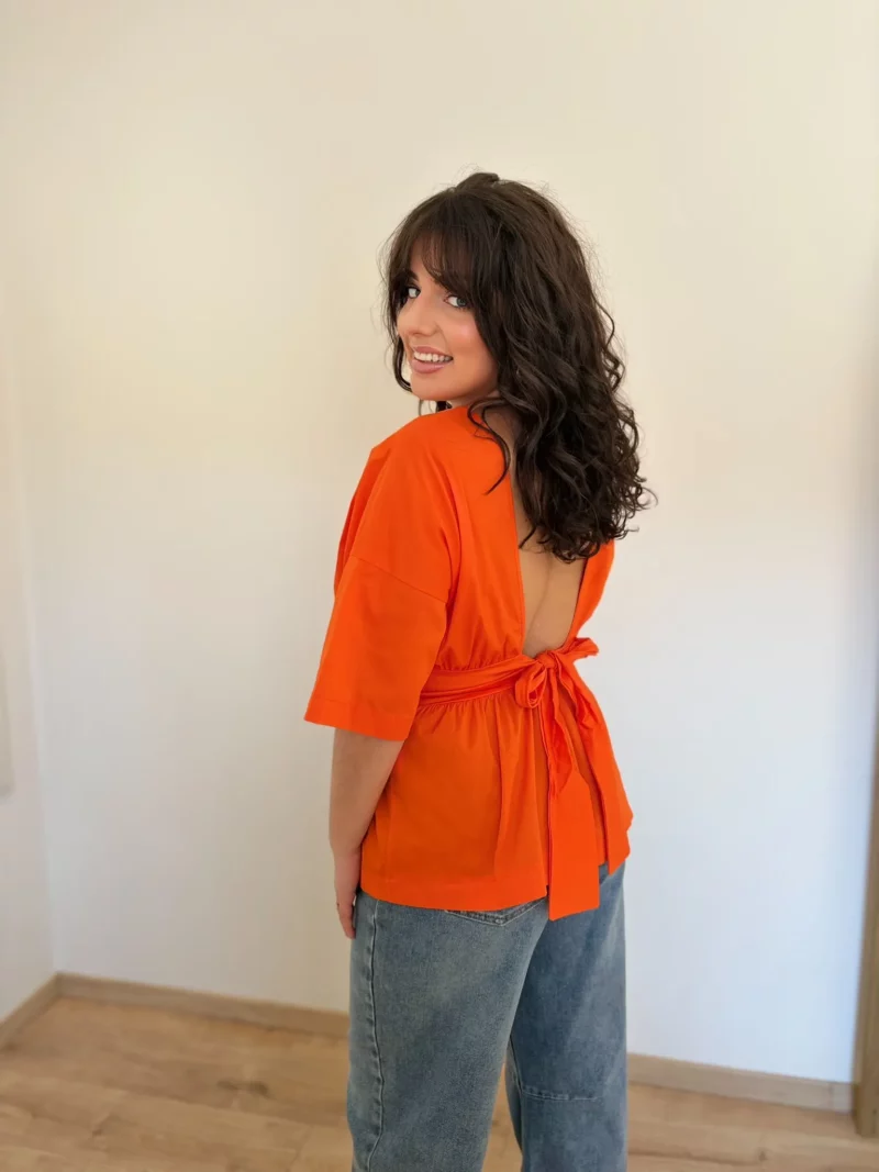 Blouse Aria orange 1