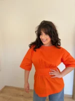 Blouse Aria orange 3