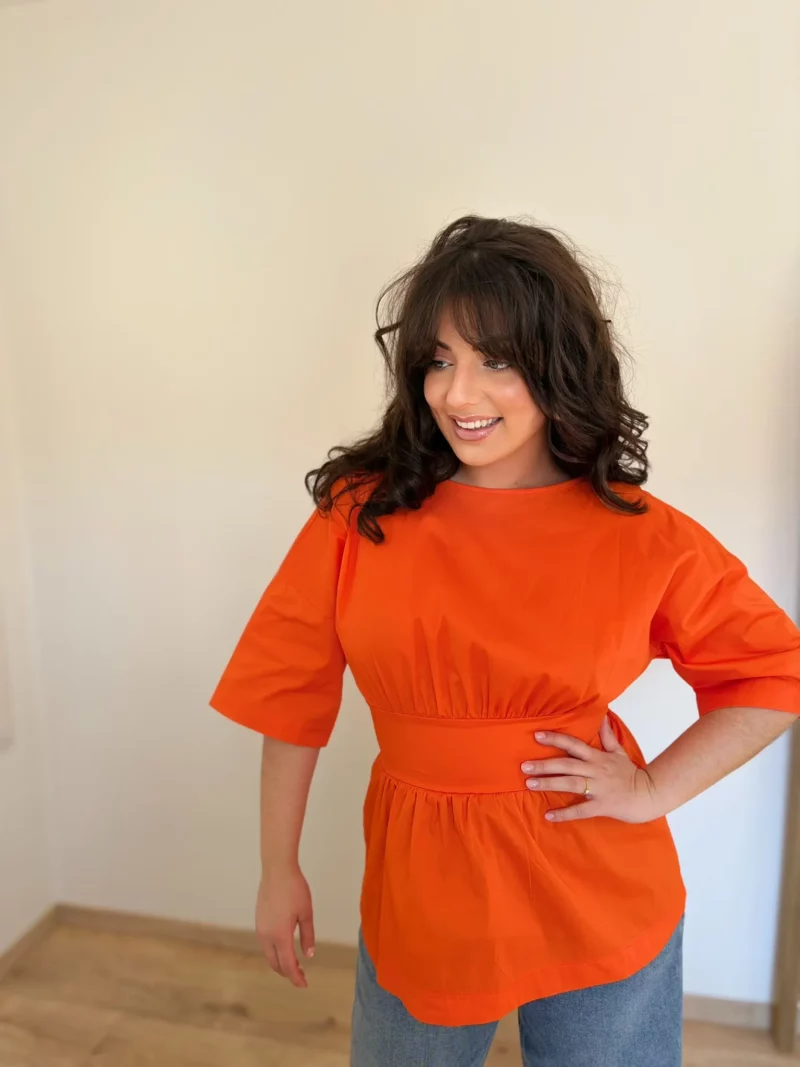 Blouse Aria orange 3