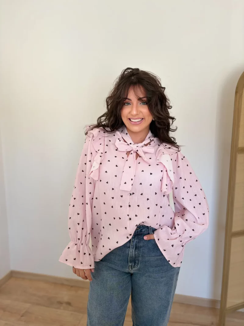 Chemise Ninon rose blush 2