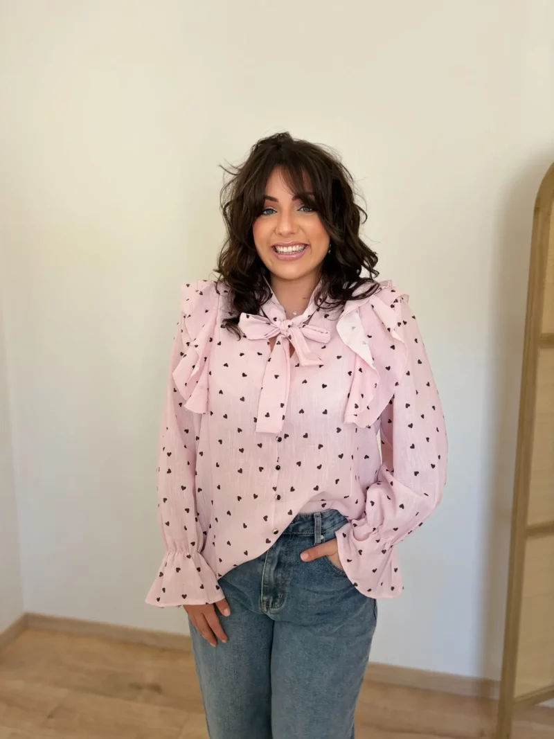 Chemise Ninon rose blush 3