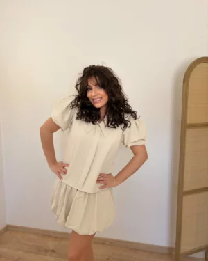 Ensemble Lison beige clair 1