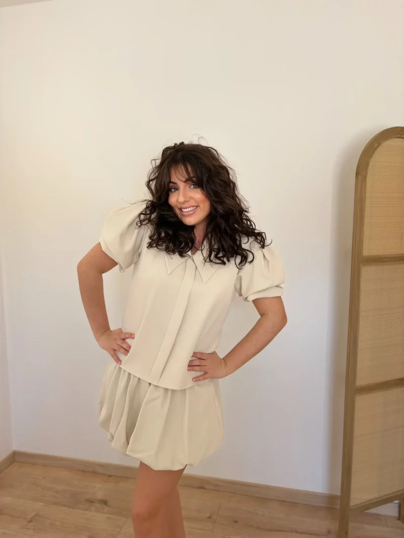 ensemble lison beigeclair 1 Ensemble Lison beige clair 1