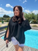 Blouse Clémence noir 1