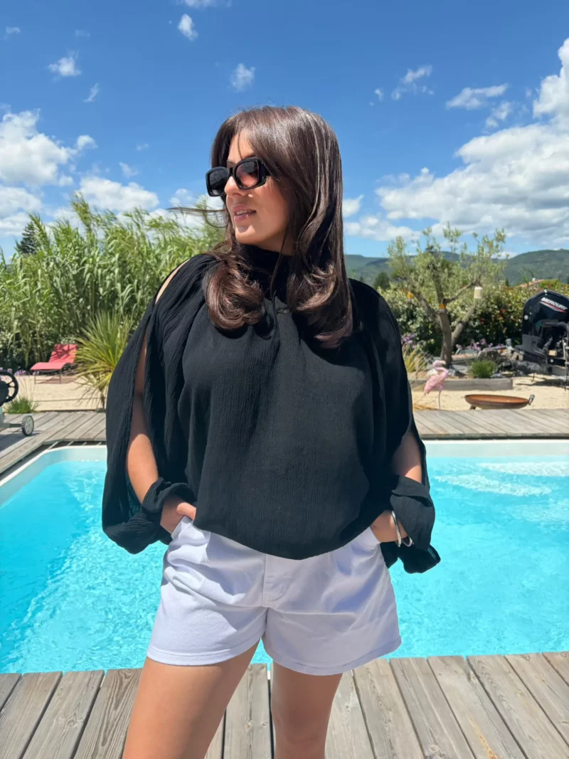 Blouse Clémence noir 2