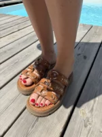 Sandale Romy camel 3