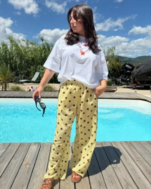 Pantalon Dolce jaune