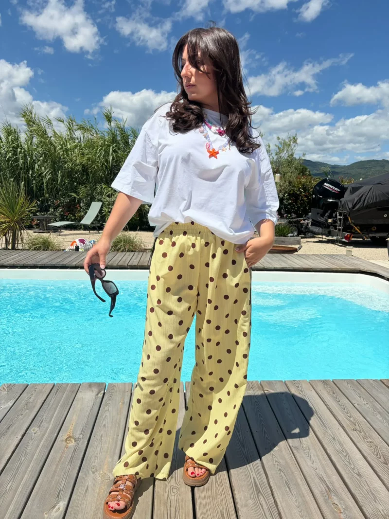 Pantalon Dolce jaune