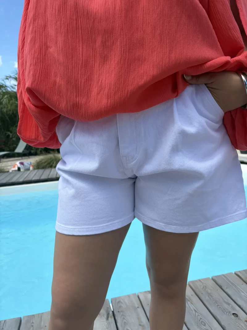 Short Vanille blanc 2