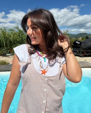 Short-combinaison Capucine taupe 1