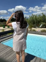 Short-combinaison Capucine taupe 3
