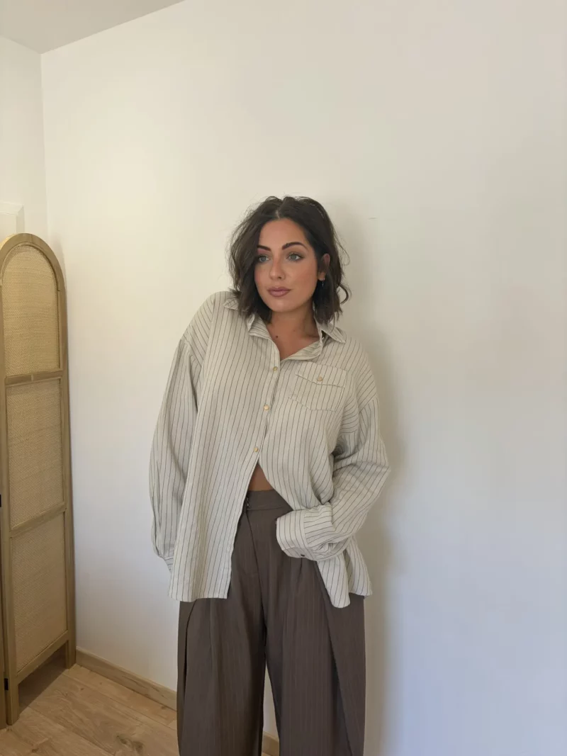 Chemise Billie beige 1