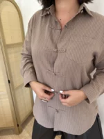 Chemise Latte taupe 3