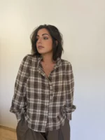 Chemise Paula chocolat 2