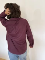Chemise Prunelle prune 2