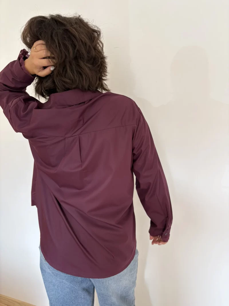 Chemise Prunelle prune 2