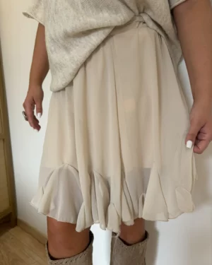 Jupe Elisa beige 1