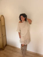 Jupe Elisa beige 2