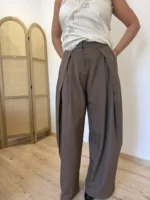 Pantalon Tim chocolat 1