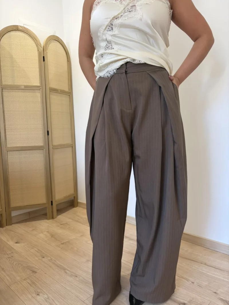 Pantalon Tim chocolat 1