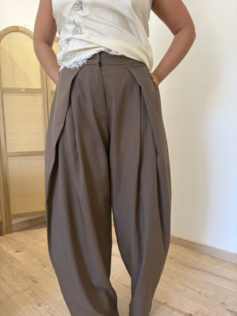 Pantalon Tim chocolat 2