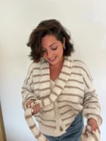 Pull Jeanne beige 2