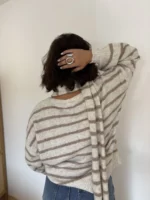 Pull Jeanne beige 4