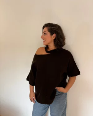 Pull Lilou chocolat 1