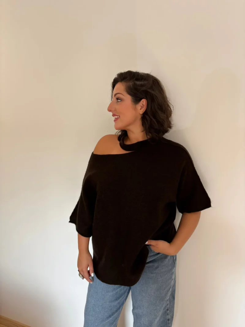 Pull Lilou chocolat 1