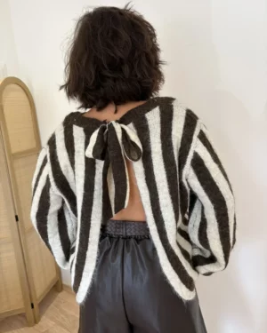Pull Moka brun 1