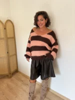 Pull Suzi bordeaux 1