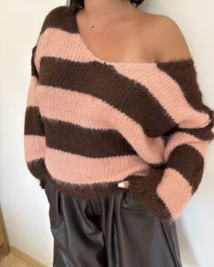 Pull Suzi bordeaux 2