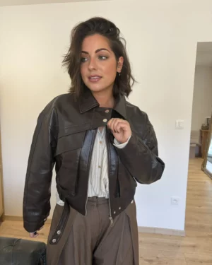 Veste Jonna brun 1
